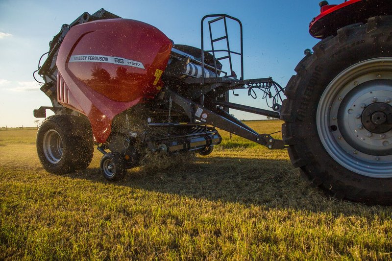 MF silage baler